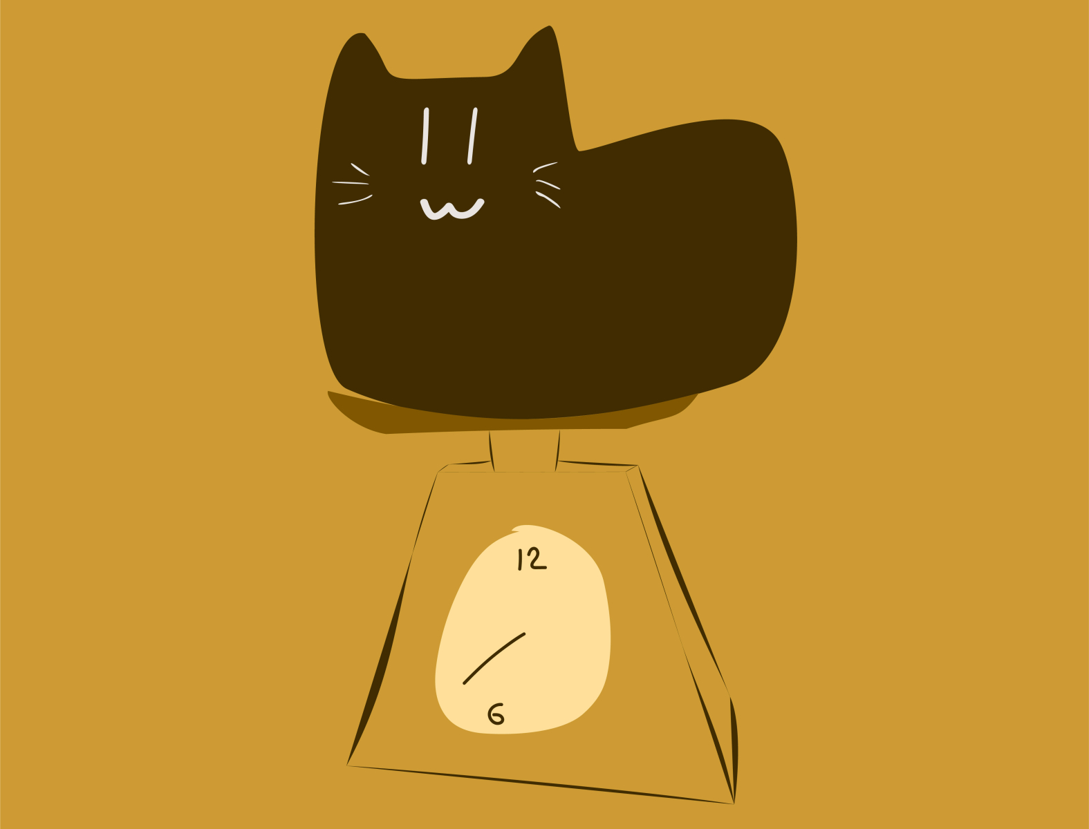 Cat on scale by Duc Nguyen Huu on Dribbble