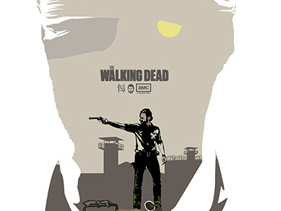 The walking dead the governor poster small