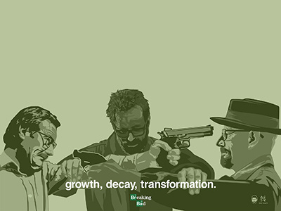 Breaking Bad Growth Decay Transformation