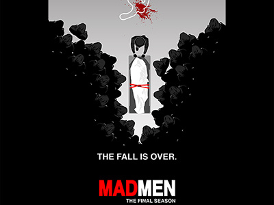 Mad Men The Final Season Poster alison brie amc don draper john hamm mad men mad men posters nick spanos peggy olson pete campbell roger sterling the final season trudy campbell