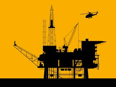 Oil industry art design illustration illustrator minimal vector vector illustration