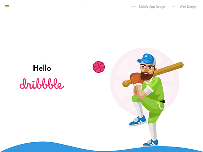 Hello Dribbble !