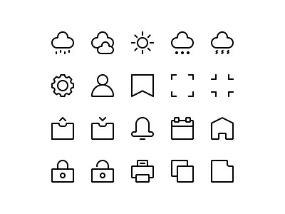 icon set #1