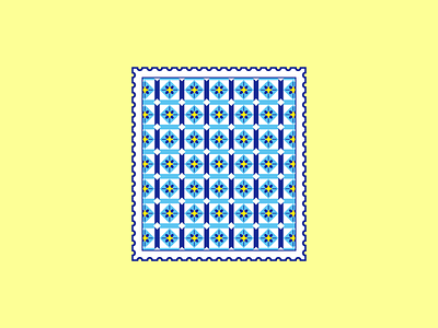 saudade #4 artwork design illustration pattern pattern a day pattern art pattern design stamp vector vector art