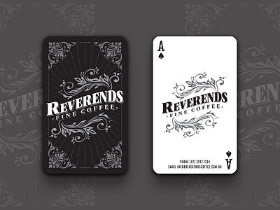 Reverends Coffee - Logo & Business Card branding logo