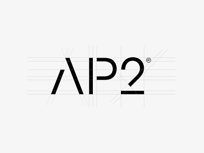 Visual Identity Design for Architecture Studio AP2 architecture bold branding branding design construction constructive constructivism design studio interior interior design minimal modern modern logo stamp stationery studio symbol visual identity