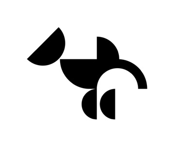 Orca design icon killer whale logo minimal negative space orca symbol whale