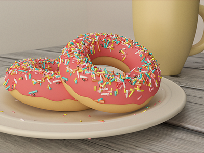 Donuts 3d