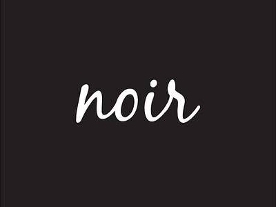 "Noir Pics" Logo