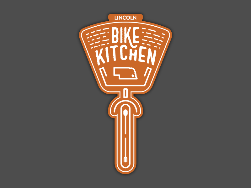 Lincoln Bike Kitchen Logo By Emm Petersen On Dribbble
