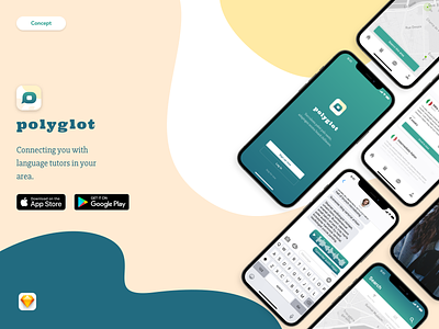 Language Tutor App Concept app concept mobile app design product design ui