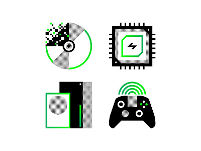 Next Gen controller digital gaming icon xbox
