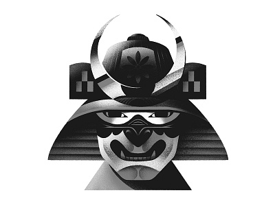👹 characterdesign procreate samurai