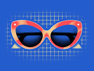 😎 fashion procreate summer sunglasses