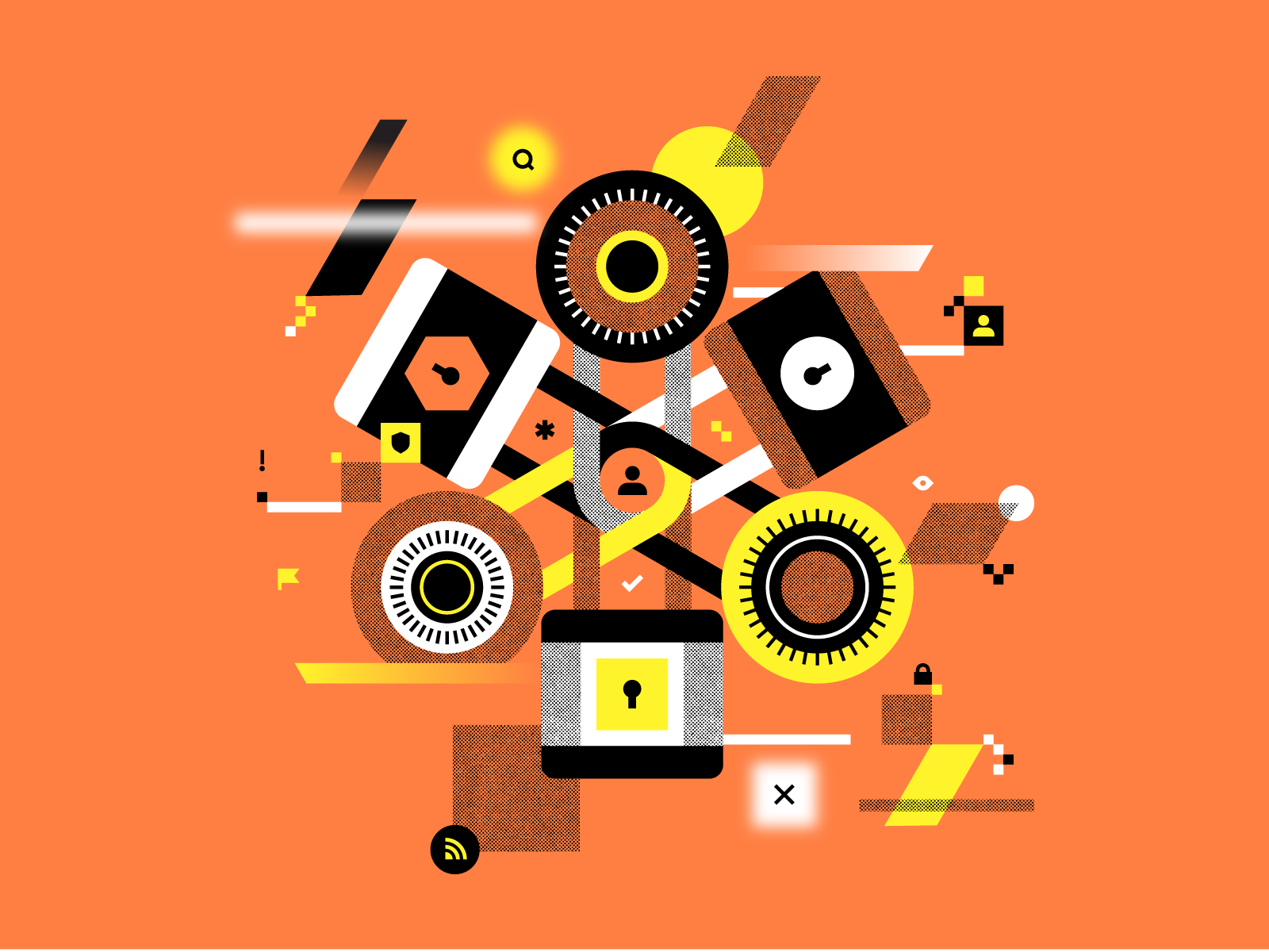 Cyber 🗝 Security by Jordon Cheung on Dribbble