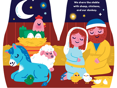 Nativity Shaped Board Books for ImageBooks