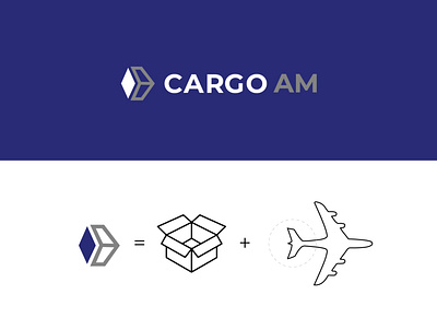 Cargo AM brand branding design graphic design logo