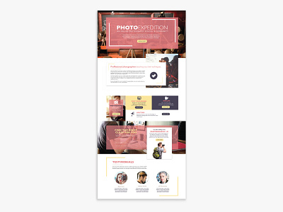 Photoexpedition design graphic design ui ux web design