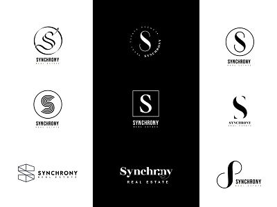 Synchrony Real Estate brand branding design graphic design logo