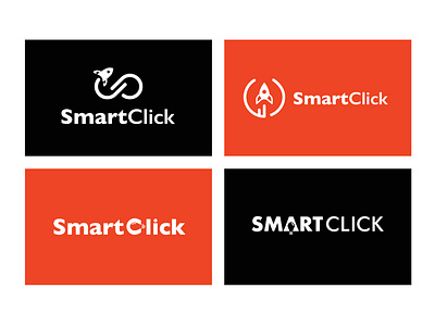 SmartClick AI Marketing Platform brand branding design graphic design logo