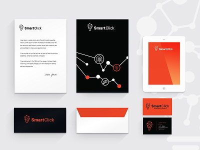 SmartClick AI Marketing Platform brand branding design graphic design logo