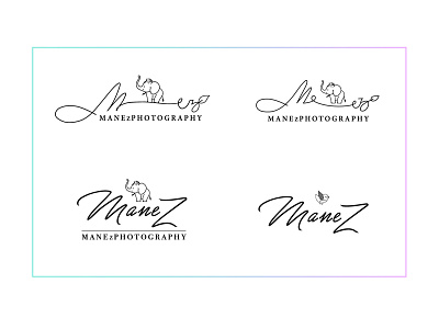 Manez Photography brand brand and identity branding design graphic design logo design