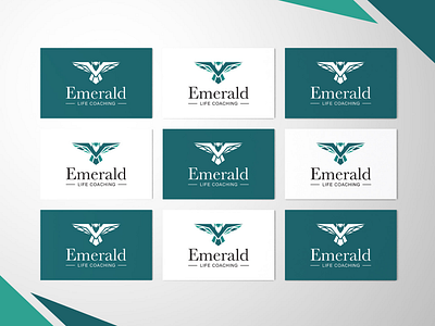 Emerald Life Coaching branding design graphic design