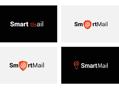 SmartMail Logo Design Variations brand design graphic design logo