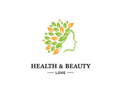 Health&Beauty Love branding design graphic design logo