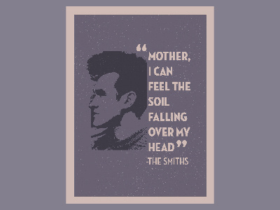 The Smiths Poster illustration morrissey poster design the smiths