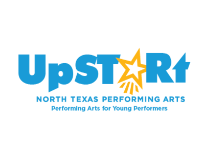 UpStart Logo branding logo logo design performing arts theatre