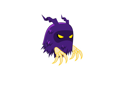 Creature creature game growcase horror illustration monster typography