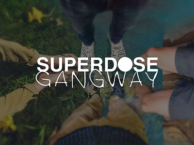 Superdose Gangway band band logo logo logotype