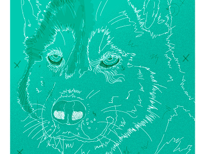 WOLF #1 design illustration