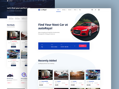 autoRoyal - Automotive WordPress Theme auto automotive car car dealer car rental cars dealers leads market marketplace paypal rent a car sell cars ui ux vehicles website woocommerce