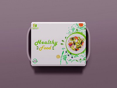 FRESCO brand identity branding concept branding design food healthy mockup package design packaging design