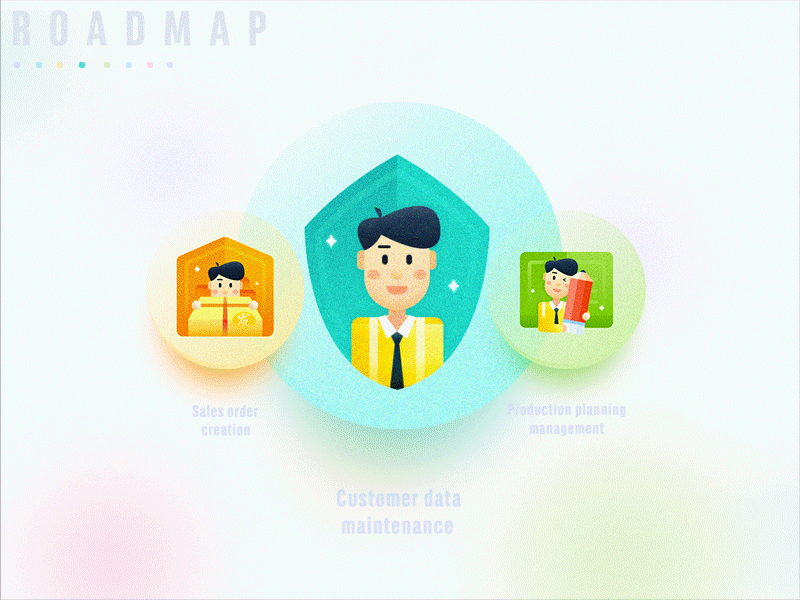 ROADMAP-WEB ui 动画 图标 插图