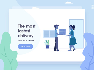 Package Delivery Illustrations