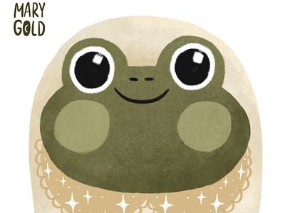 Frog baby art booksillustration character characterdesign childrenbooks create design drawing frog graphic illustration