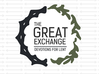 The Great Exchange book cover christian lent logo lutheran