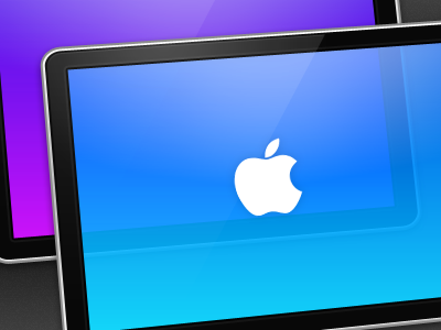 Screen Sharing 512px apple blue cinema display icon purple screen sharing