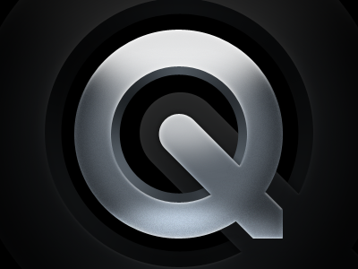 QuickTime gray iconfactory metal quicktime quicktime x
