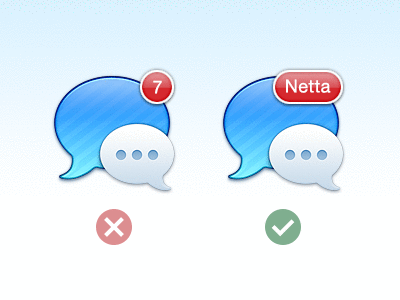 Messages Notification