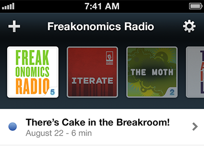 Podcasts - Home cake freakonomics iterate podcast the moth this american life