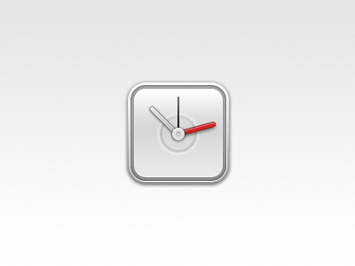 Clock clock icon ios minimal random