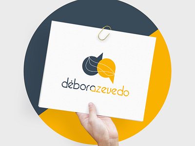 English Teacher Débora Azevedo - Logo brand brand design brand identity brand identity branding branding branding logo visual identity design graphicdesign logo visual identity