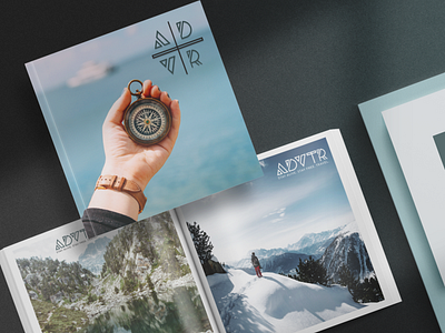 Brand Identity - ADVTR stands for ADVENTURE!