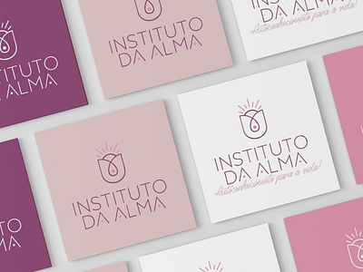 Instituto da Alma - Brand Identity brand design brand identity brand identity branding branding branding logo visual identity graphicdesign logo soul visual identity