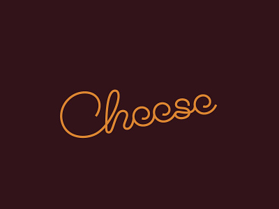 𝕔𝕙𝕖𝕖𝕤𝕖 𝕥𝕪𝕡𝕖 branding cheese design designer like logo orange script type typography vector yellow