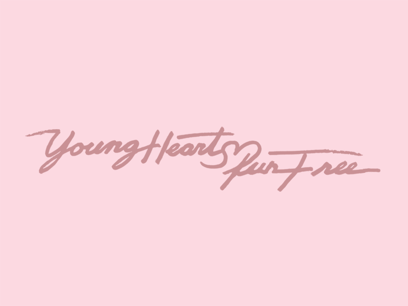 𝕪𝕠𝕦𝕟𝕘 𝕙𝕖𝕒𝕣𝕥𝕤 𝕣𝕦𝕟 𝕗𝕣𝕖𝕖 animation branding design font handwritten heart logo love type typography valentines valentinesday